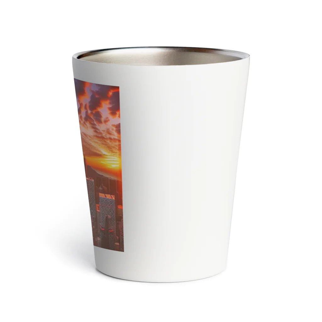 Rパンダ屋の「都会風景」グッズ Thermo Tumbler