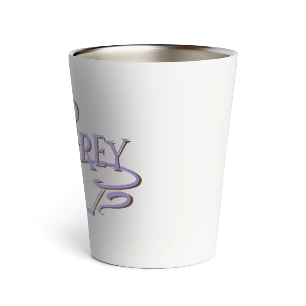 Earl Grey tea timeの【ロゴ】アールグレイ Thermo Tumbler