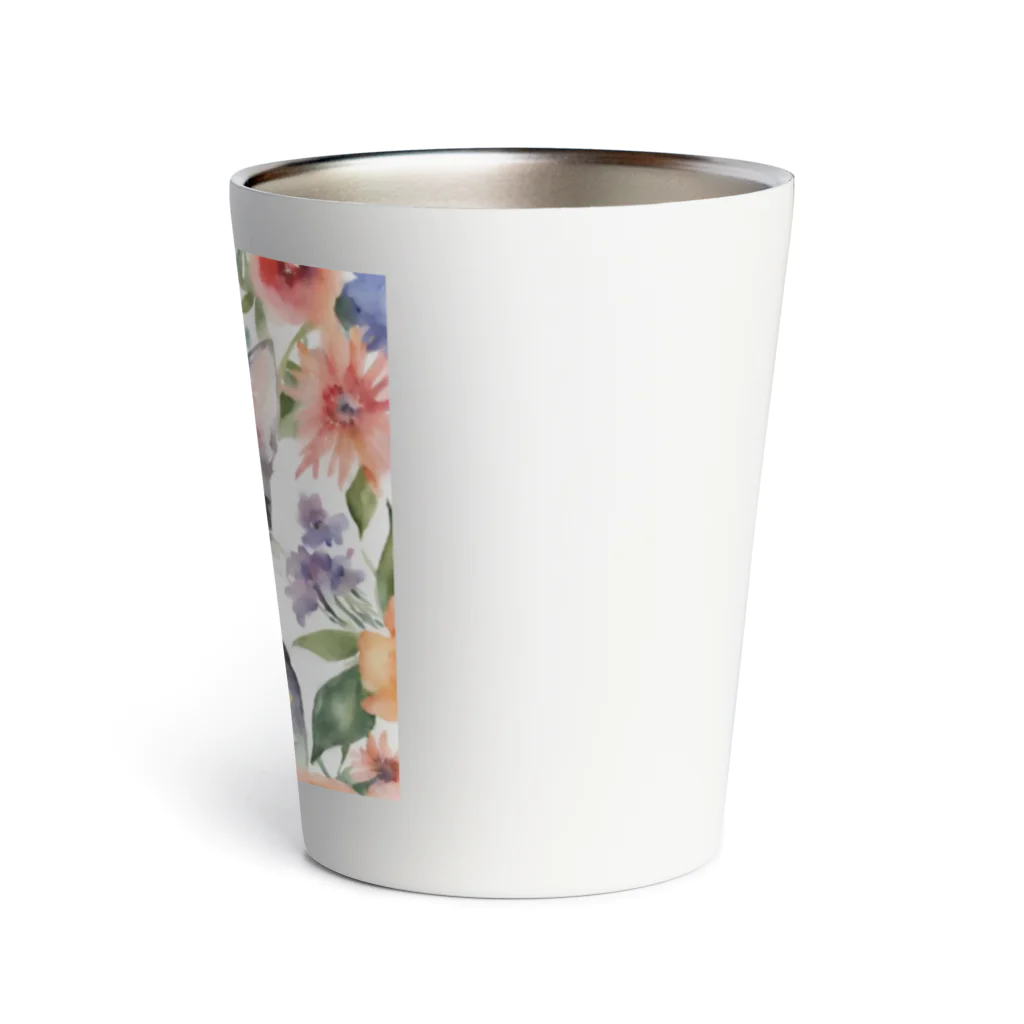 そぼろ堂の花といっしょ💐 Thermo Tumbler