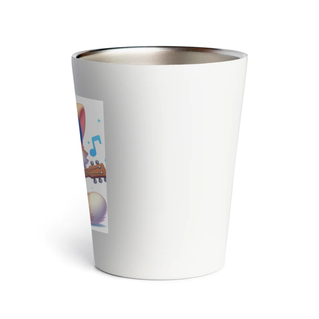 モンピパラダイスのにゃんこ🐱のリズムにノッテ🎵 Thermo Tumbler