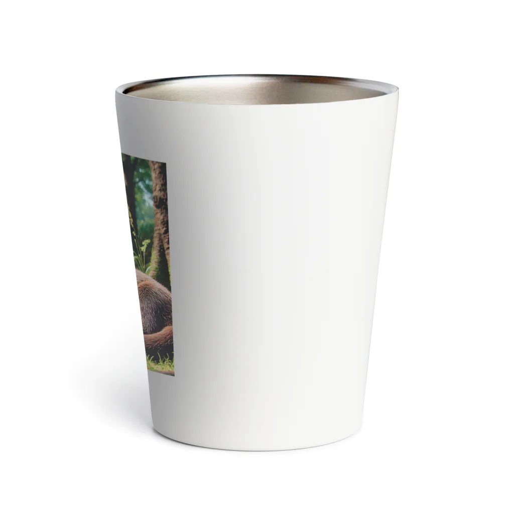 Tunakon_bのお昼寝カワウソ Thermo Tumbler