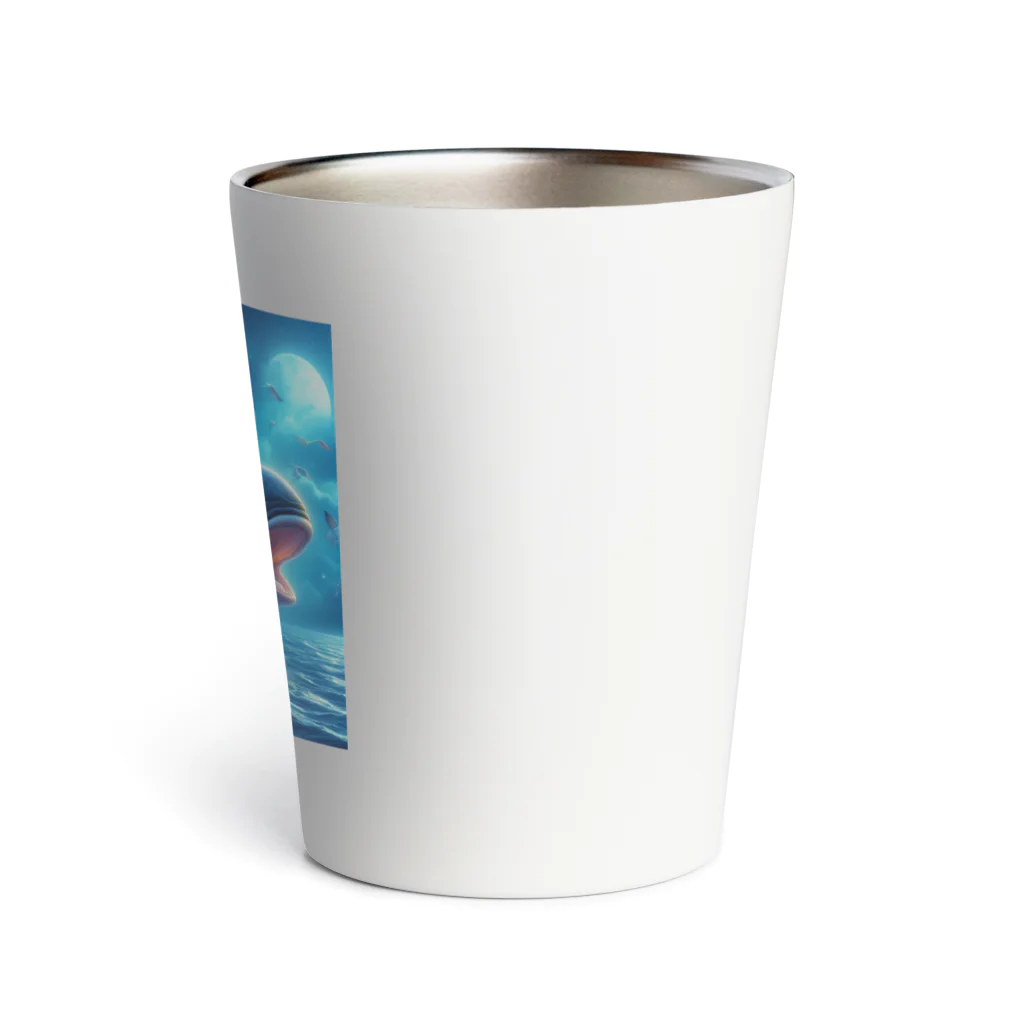 sarudoの猫と海 Thermo Tumbler