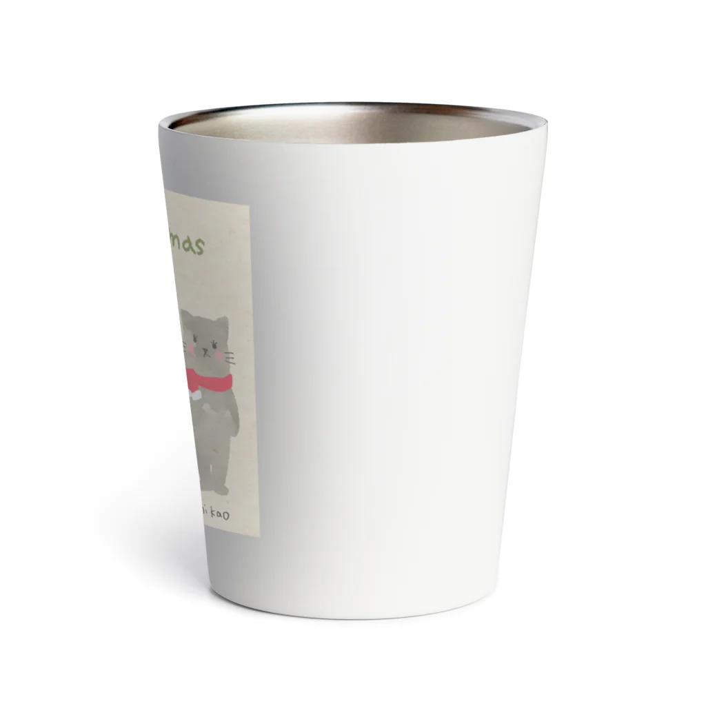ほしかおのメリクリ３猫 Thermo Tumbler