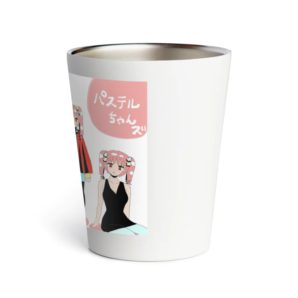 mikyacraft MIKA💓🌟赤い心臓のパステルちゃんズ Thermo Tumbler