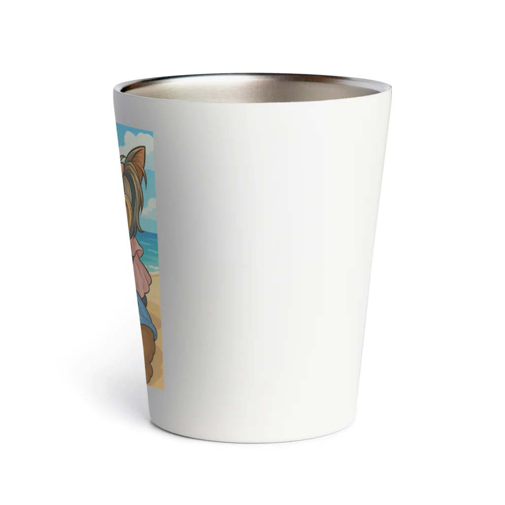 マロンとショコラの大冒険のマロンとショコラの休日リゾート Thermo Tumbler