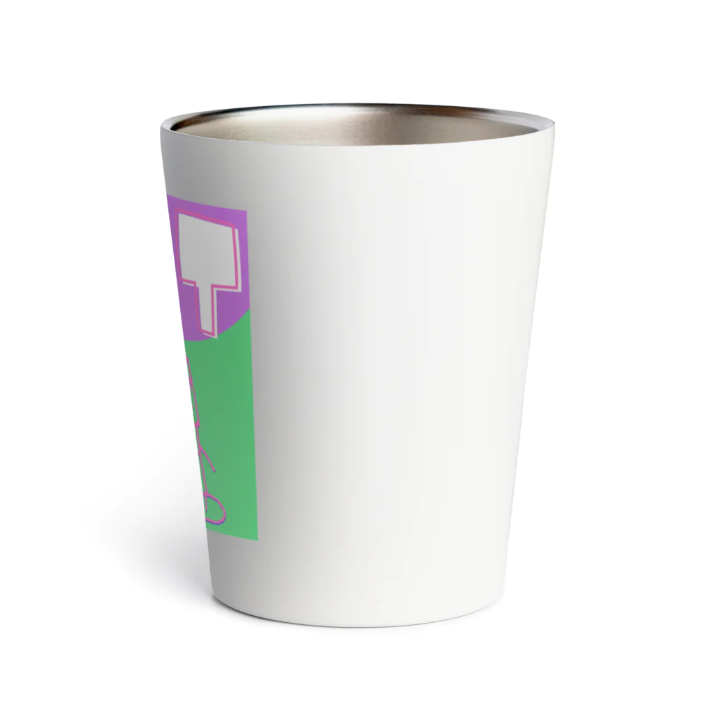 design labのBOT BOY - Pink Pop Edition Thermo Tumbler