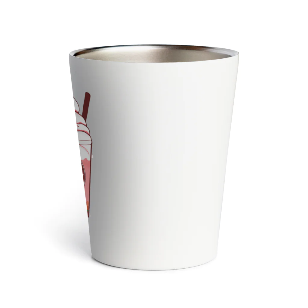 ちゅんすけ（ ●e● ）のちゅんカフェ　苺 Thermo Tumbler