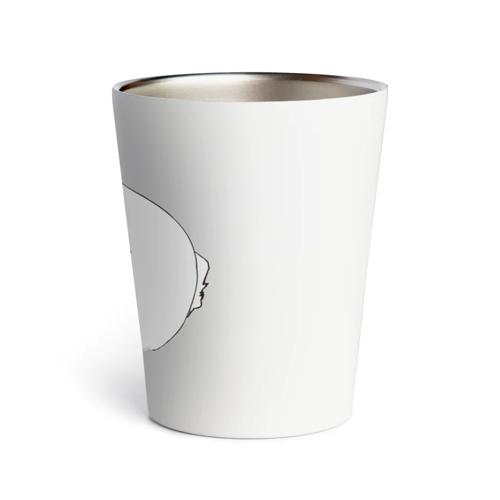 Less is moreの媚びないうさぎ Thermo Tumbler