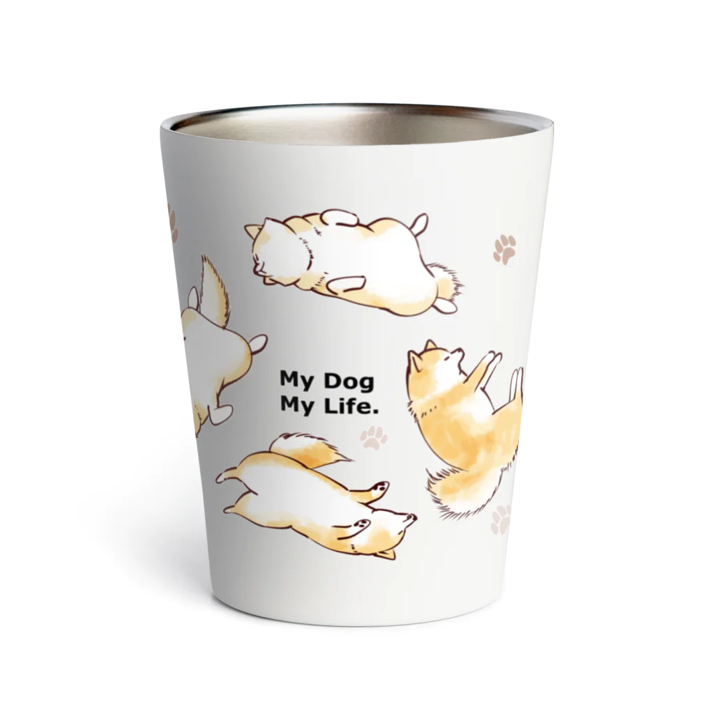 あたちたちのおみせのMy Dog. My Life Thermo Tumbler