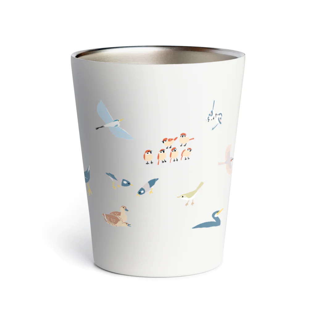 piro piro piccoloのトリミノススメ Thermo Tumbler