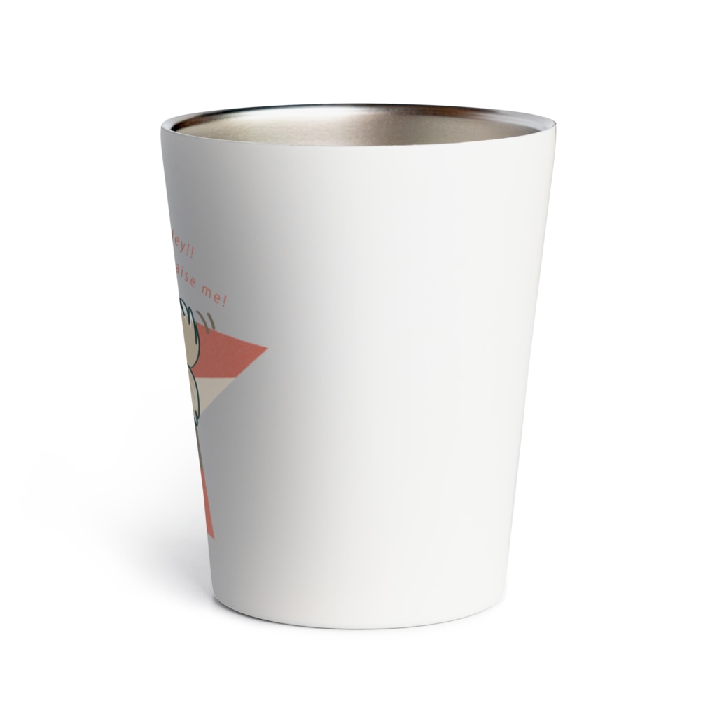 イラスト MONYAAT のCT08olぽめるはポメラニアンＢ  Thermo Tumbler