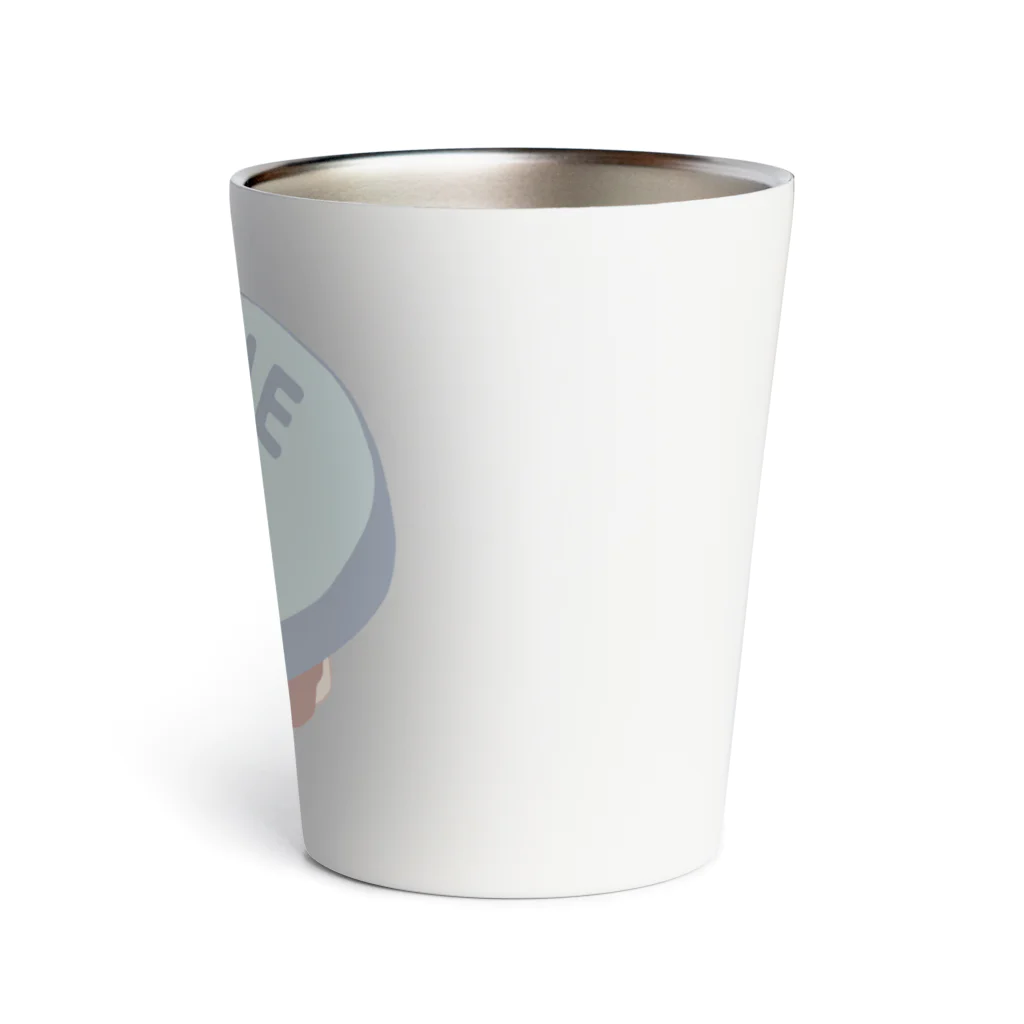 大賀一五の店の兎ローチ Thermo Tumbler