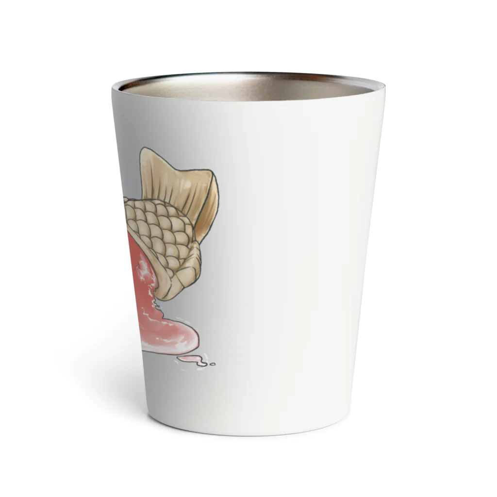 ちゃたろうのお店。のかき氷たいやきくん（苺） Thermo Tumbler