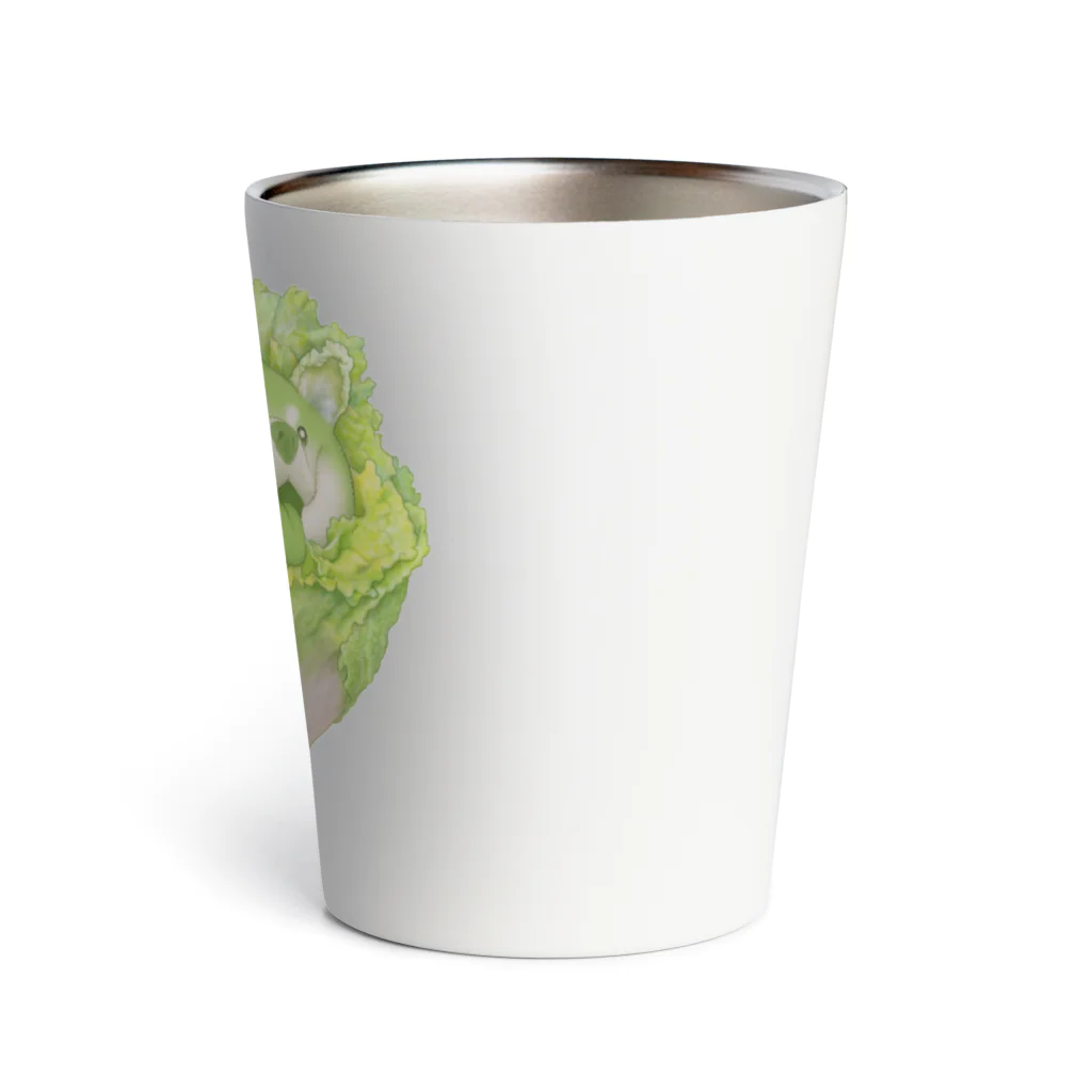 おやさい妖精さんの お店🌱のハクサイヌ Thermo Tumbler