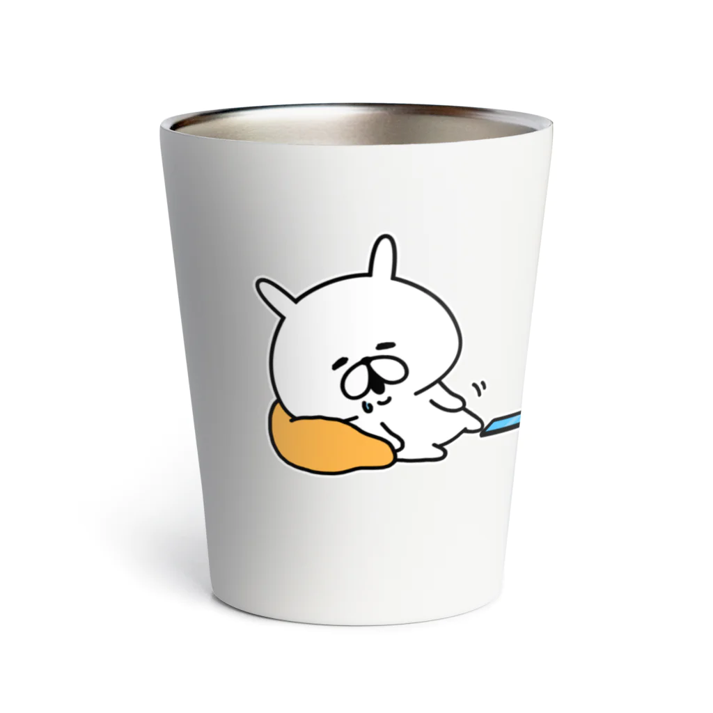 chococo_yuruusagiのゆるうさぎ 3コマおうち時間 Thermo Tumbler