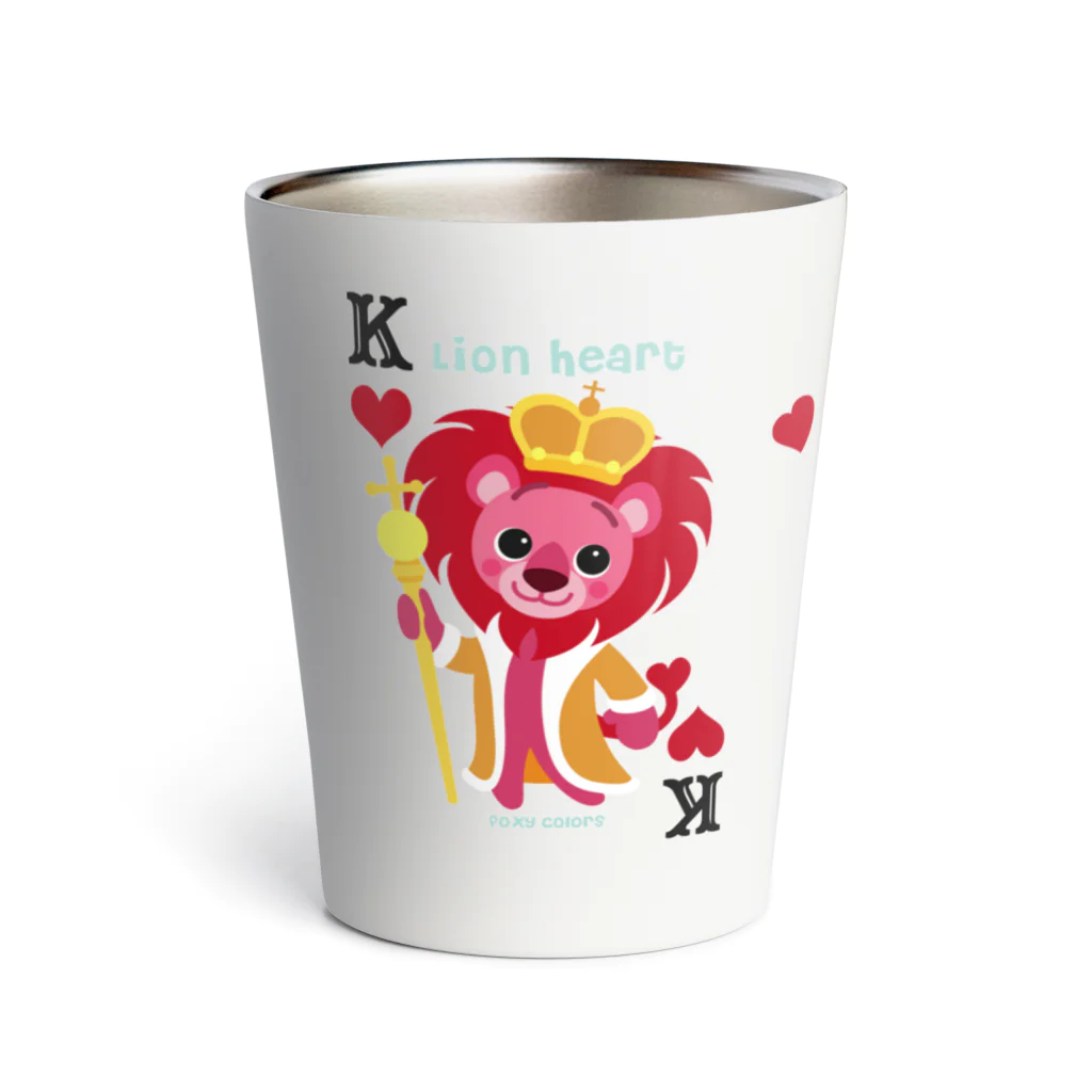 FOXY COLORSのライオンハート Thermo Tumbler