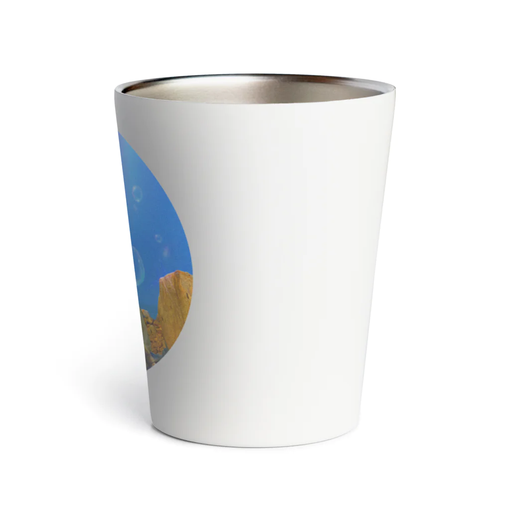 kunisakiokosunjarの国東おしり岩 Thermo Tumbler