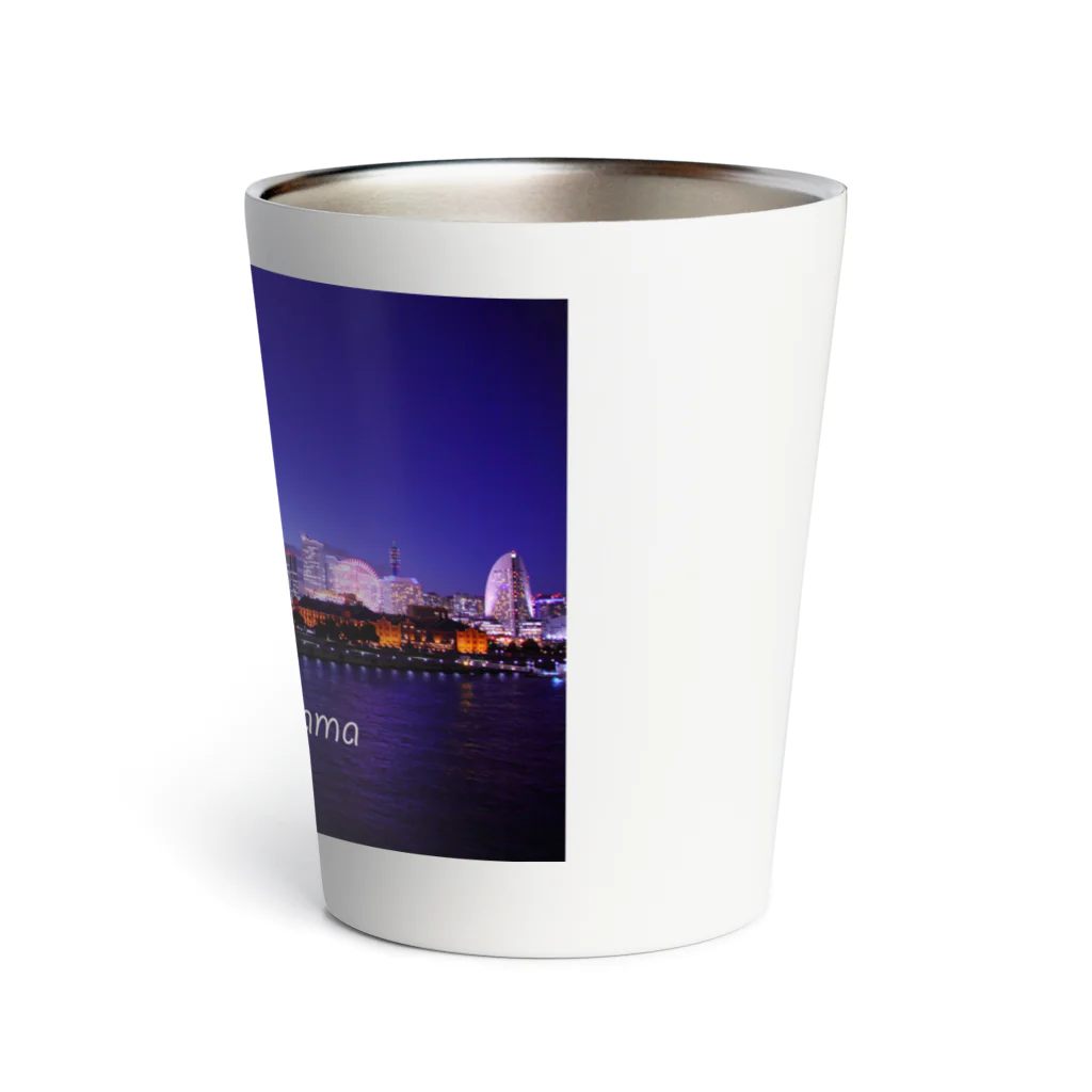 photo-kiokuの横浜夜景１ Thermo Tumbler