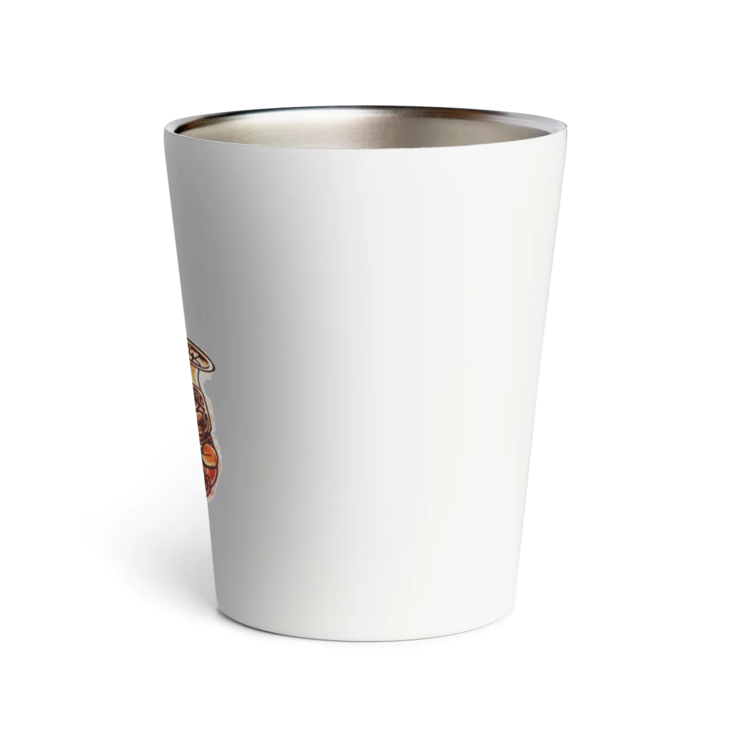 志瓜のSUZURIの赤色のアルトサクソフォン Thermo Tumbler