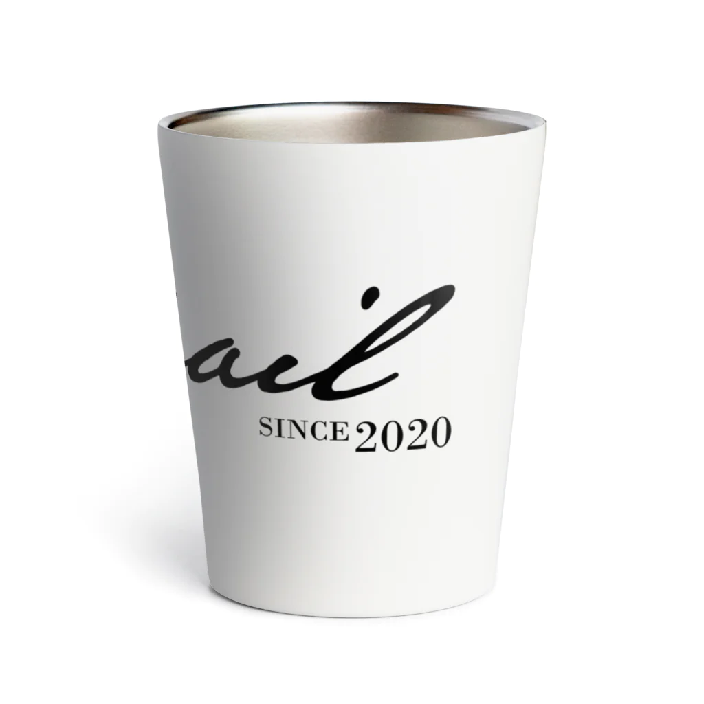 campailのCampail LogoType-Black Thermo Tumbler