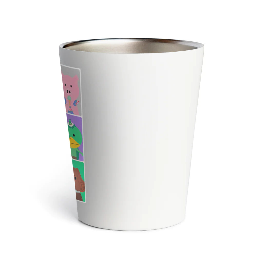 ue☆(ウイ）のシューちゃんのお友達 Thermo Tumbler