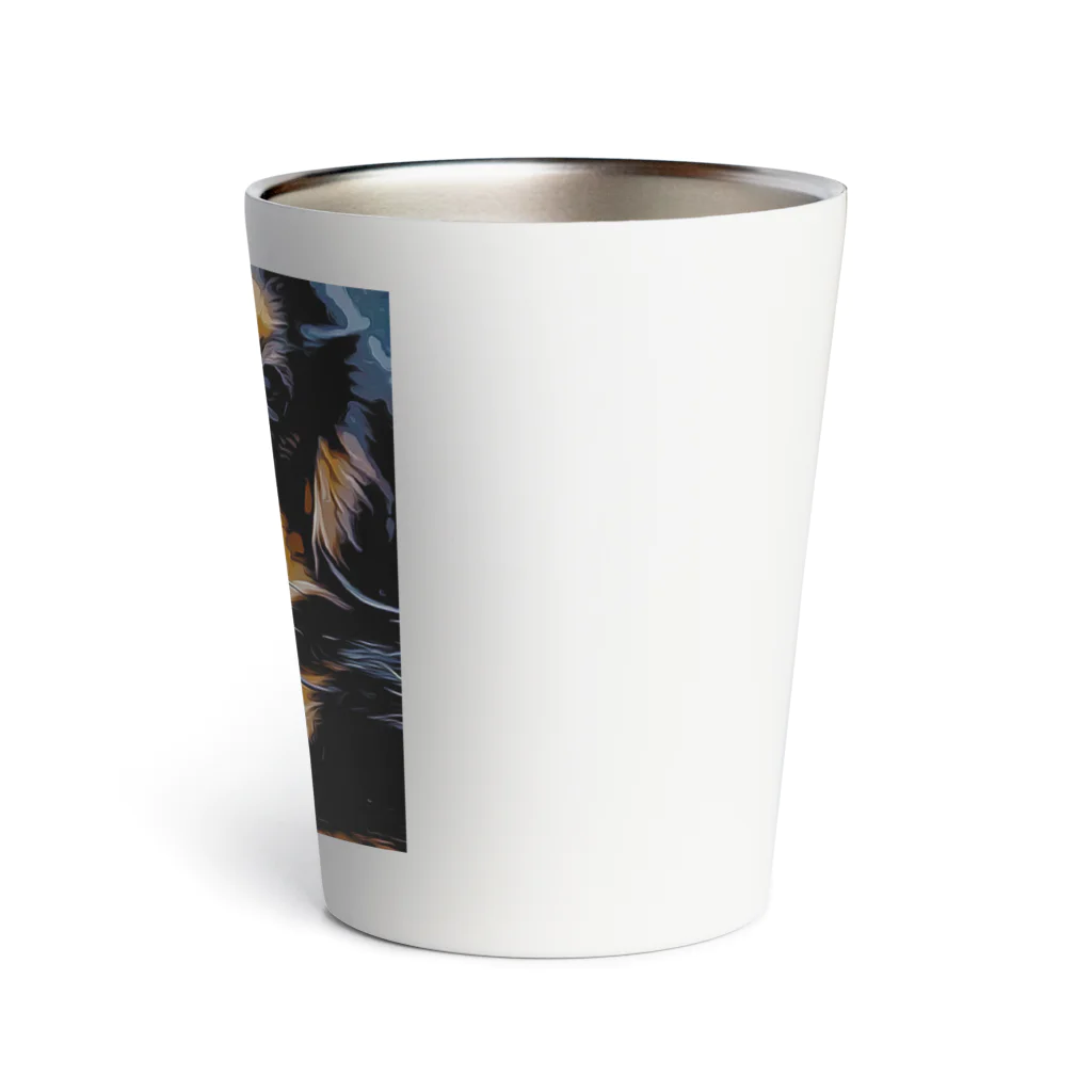 軒先のアインシュタインふくたん Thermo Tumbler