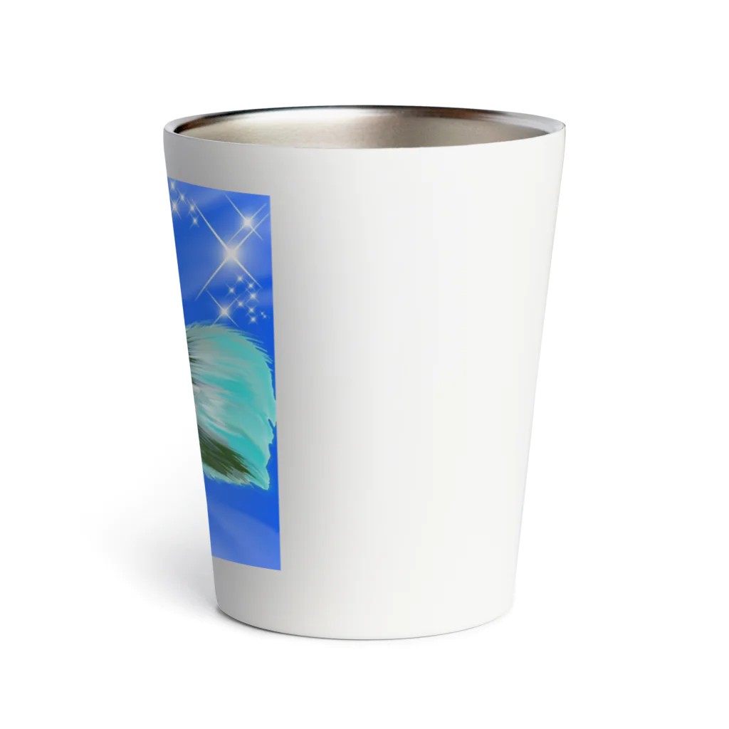 Happy life 358の鑑賞ベタ Thermo Tumbler