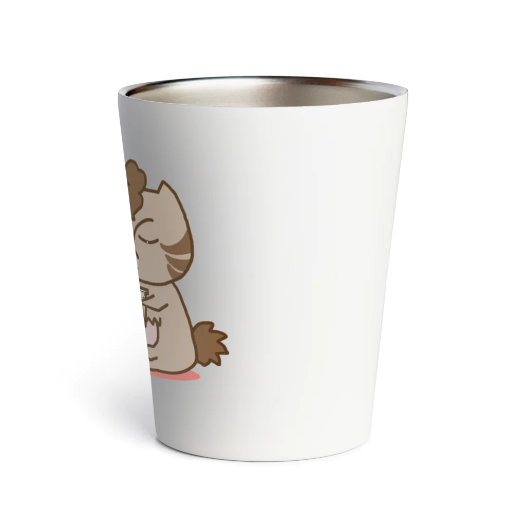 tiMo'sのお悟り猫たちのお茶タイム Thermo Tumbler