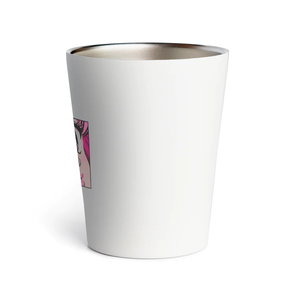 nsnのピンク・まなざし Thermo Tumbler