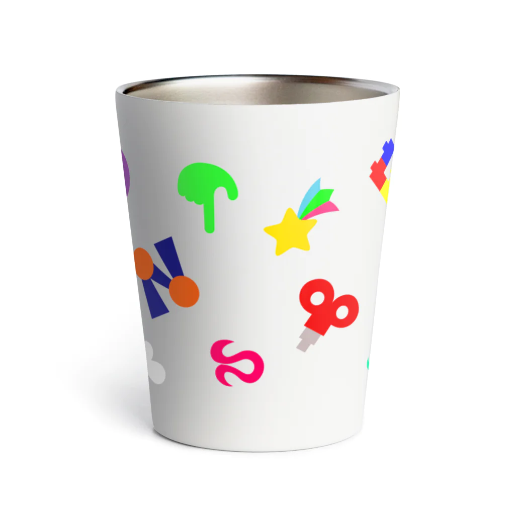 YUNIGEJYOのYUNIGEJYO LOGO Verse2 Thermo Tumbler