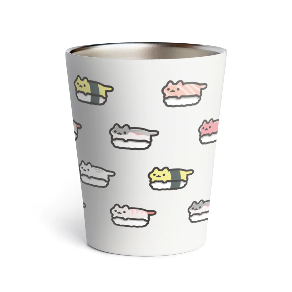 opaqueのねこすし Thermo Tumbler