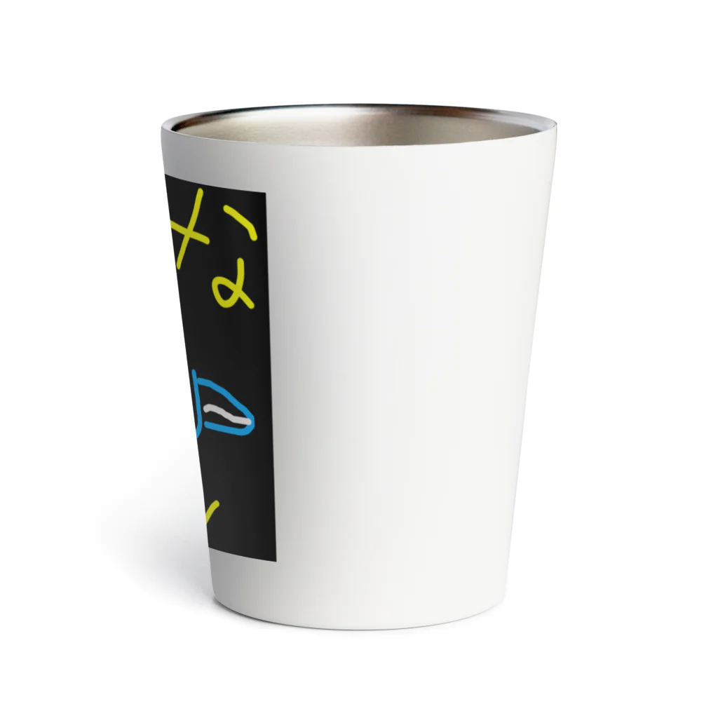 顔文字のさかなザル Thermo Tumbler