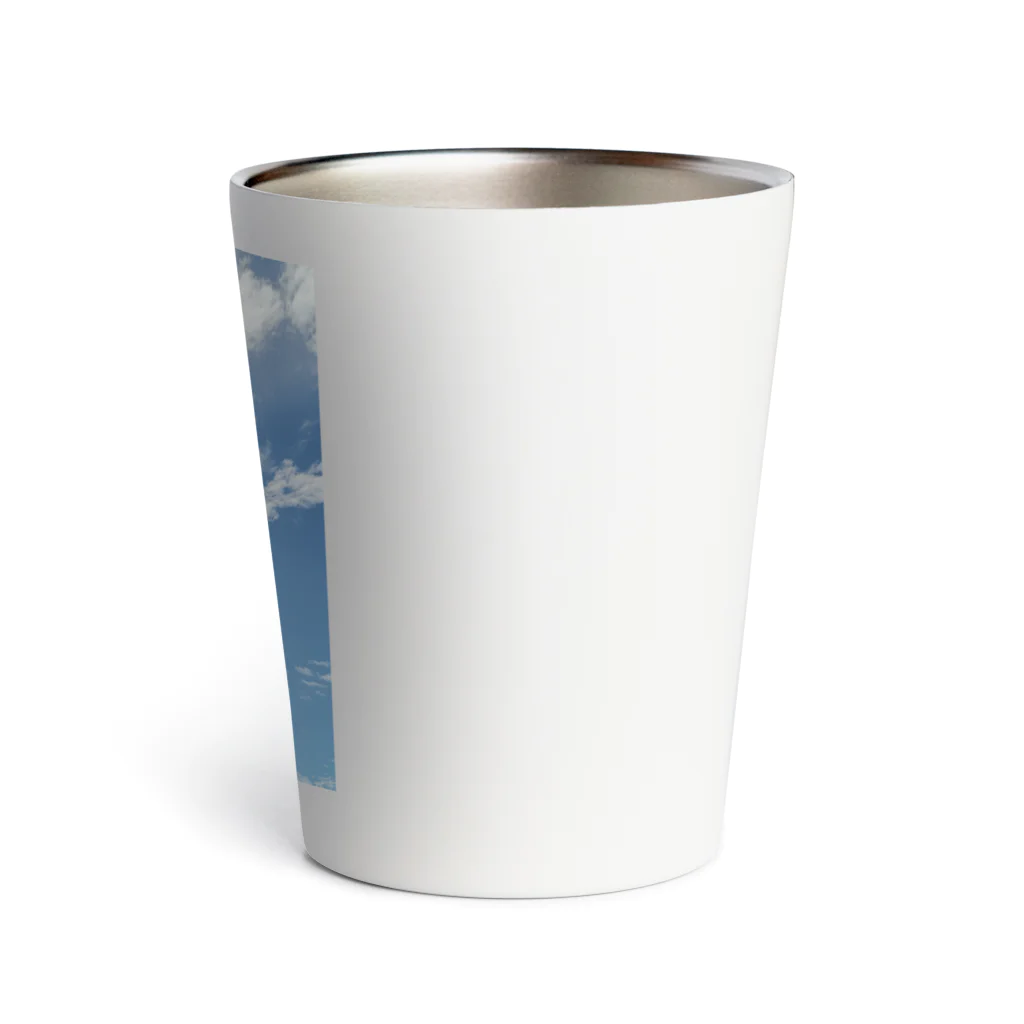 青い空の青空タンブラー Thermo Tumbler