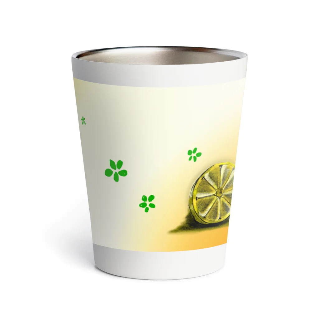 内山ゆりかのdessin citron Thermo Tumbler