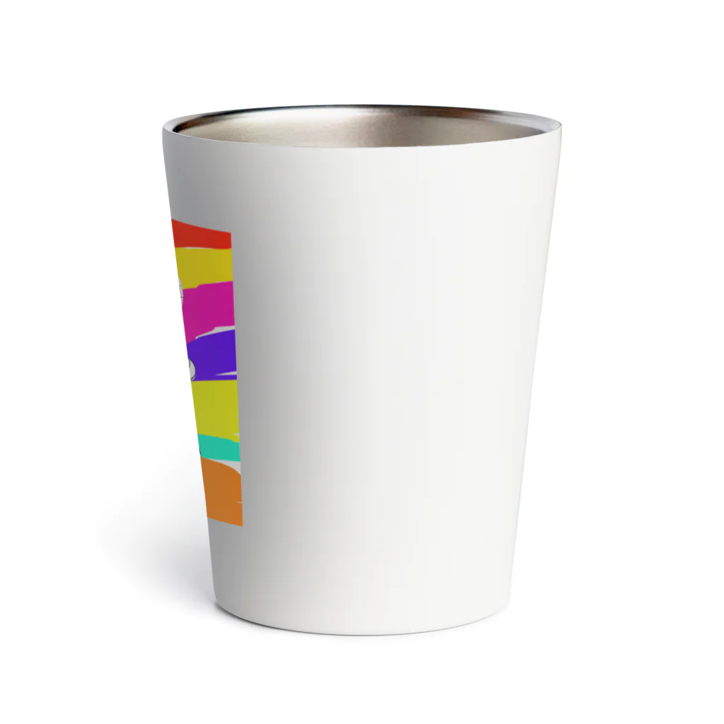 ルサンクマンの-カラフルおじさん- Thermo Tumbler