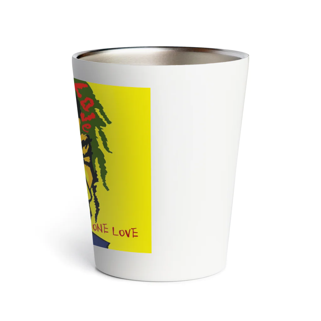 YellowSeed　by　MackPicasso　　のレゲエ～ONE LOVE～ Thermo Tumbler