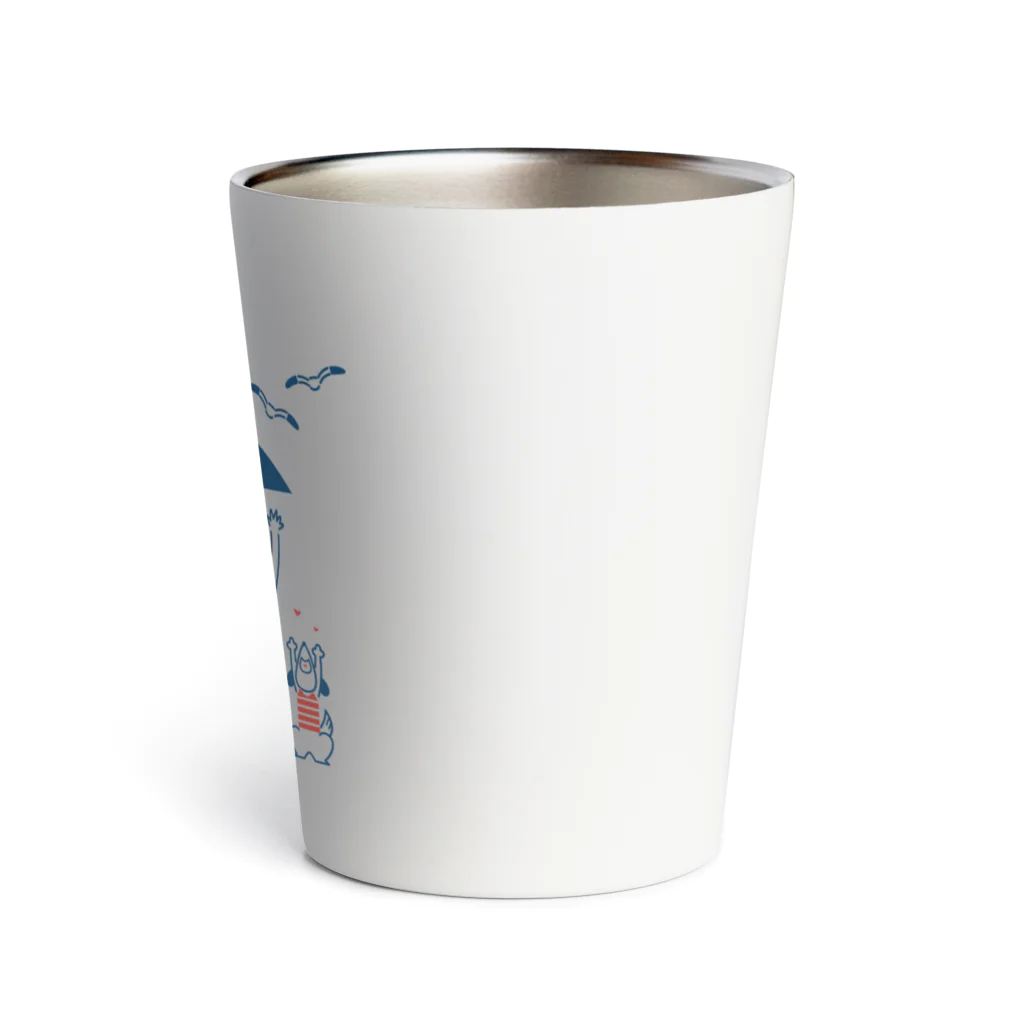 8anna storeのHAPPY HAPPY HAPPY！上を向いて笑おう！夏バージョン Thermo Tumbler