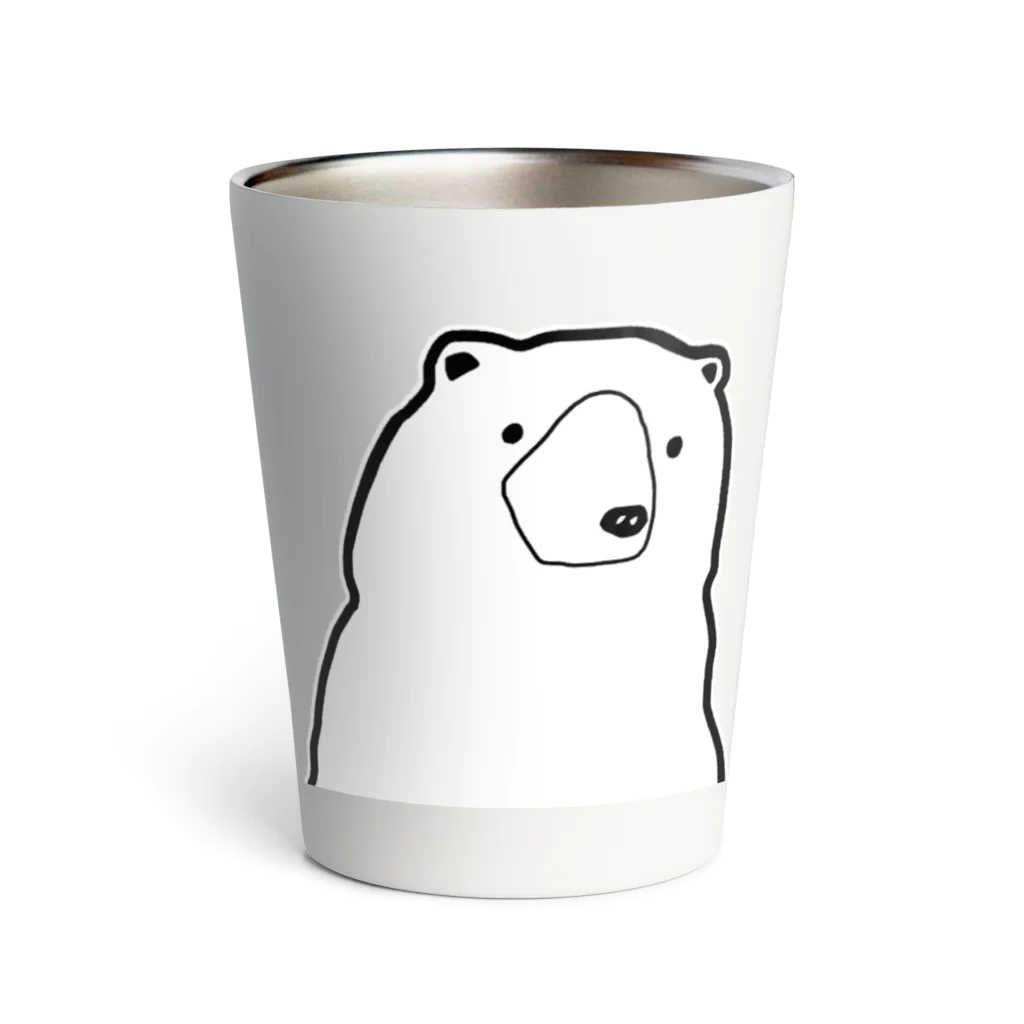 Anniemalsの【しろくま】 Thermo Tumbler