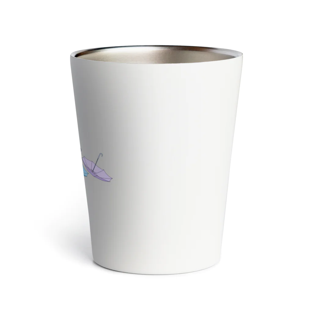 賀川 樹 | Itsuki Kagawaの雨傘と虹  Thermo Tumbler