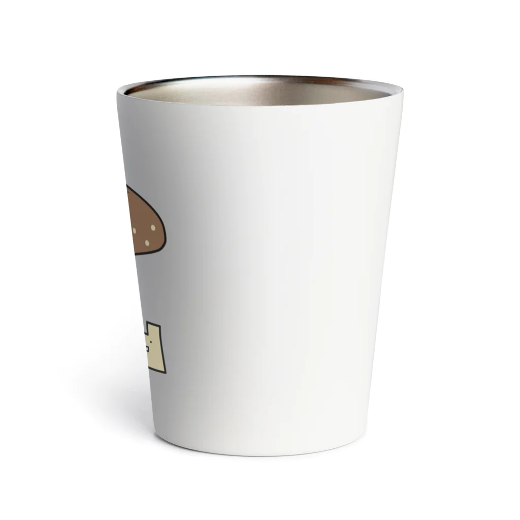 2Dうさぎの2Dうさぎ きのこ Thermo Tumbler