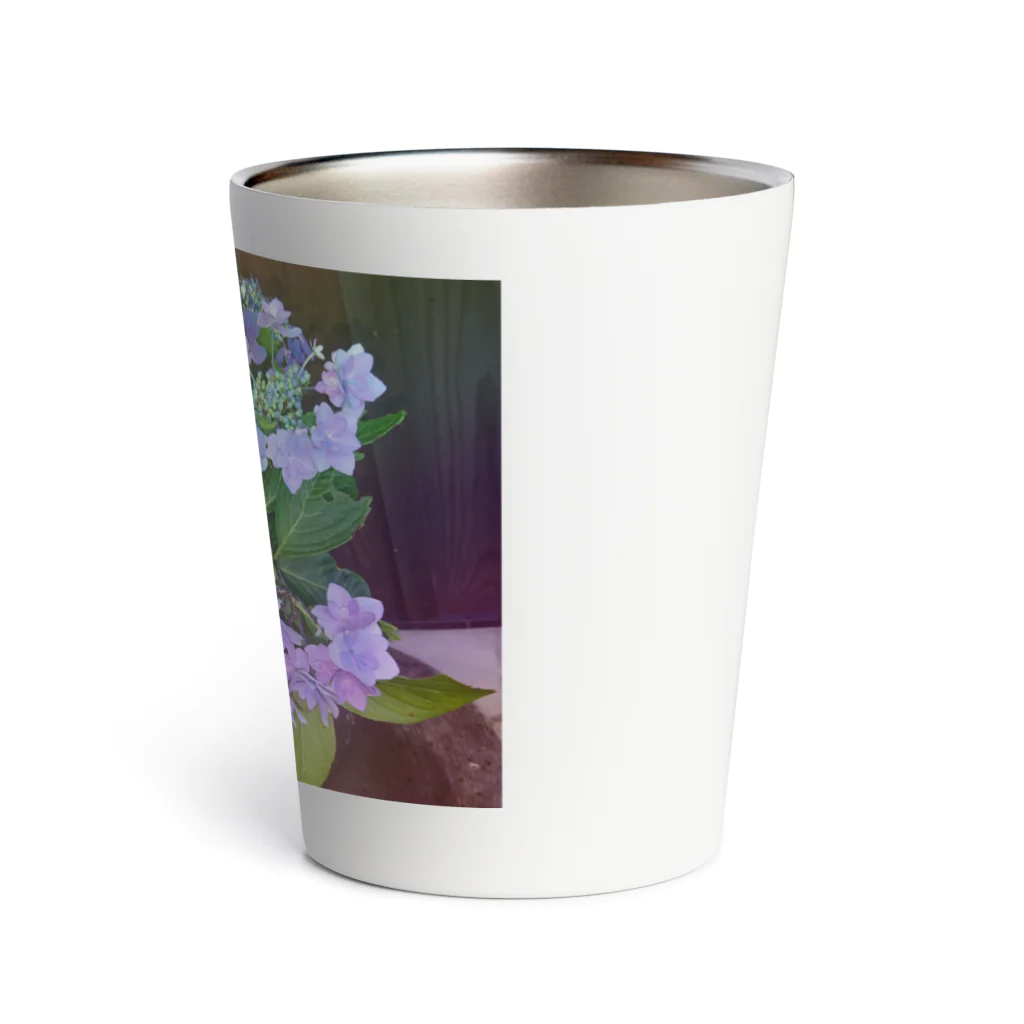 水彩屋の紫陽花（生花） Thermo Tumbler