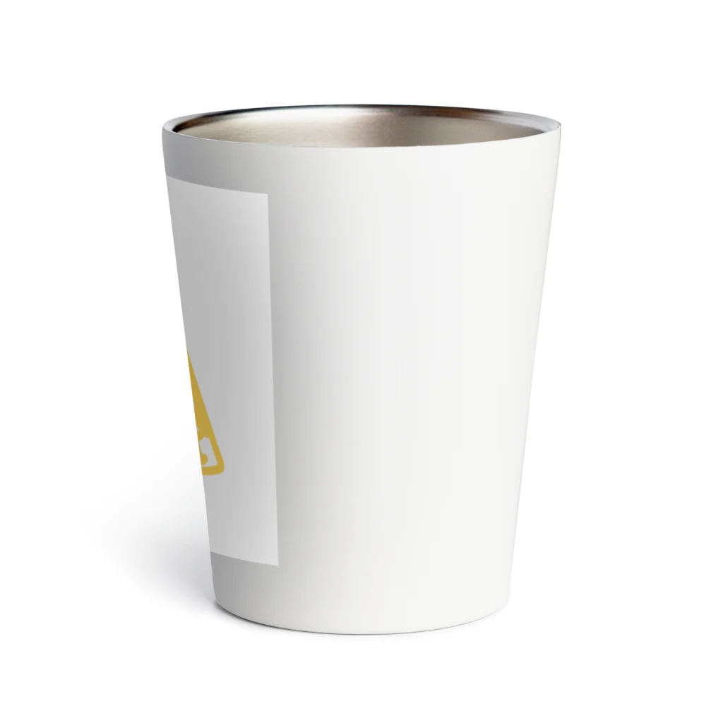 ゼリーチェーンのきいろいさんかく Thermo Tumbler