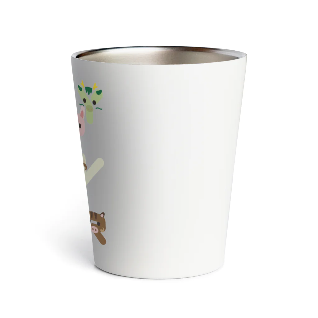 フォーヴァの干支文字-HAPPY NEW YEAR- Thermo Tumbler