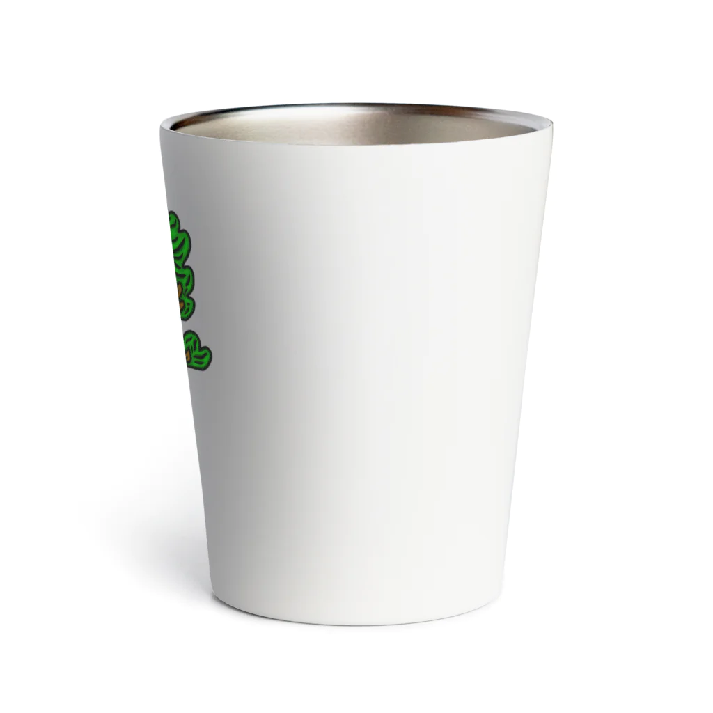 oekaki/ROUTE ONEの人面盆栽 Thermo Tumbler