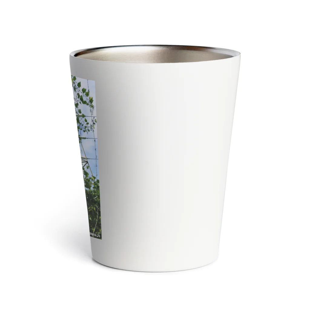 カエル工場の鉄と植物 ［kaerukova］ Thermo Tumbler