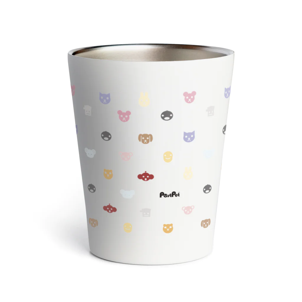 PostPet Official Shopのパステルあいこんず Thermo Tumbler