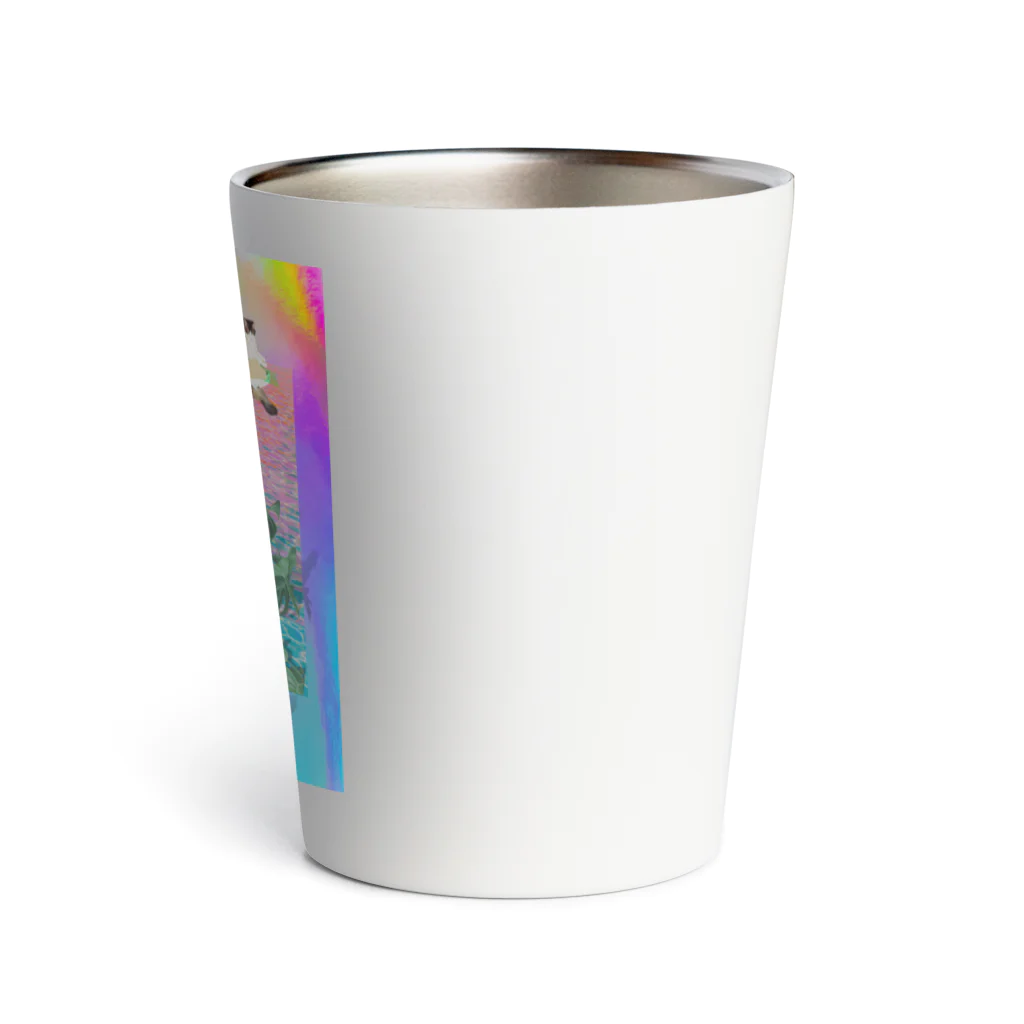 𝙈𝙊𝙈𝙊'𝙨 𝙎𝙝𝙤𝙥のvintage vaporwave Thermo Tumbler