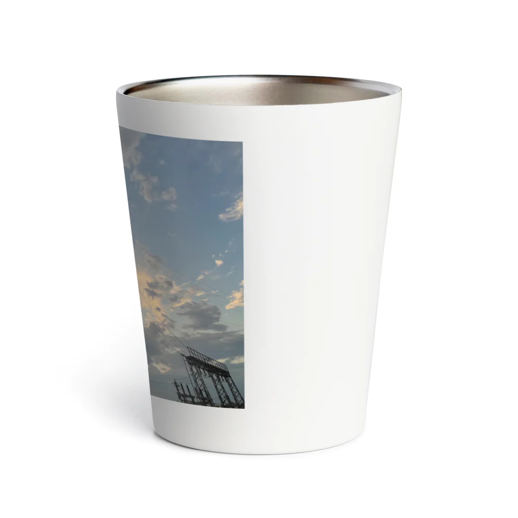 Aki’s design shopの(セール中)Sunset over the tower Thermo Tumbler