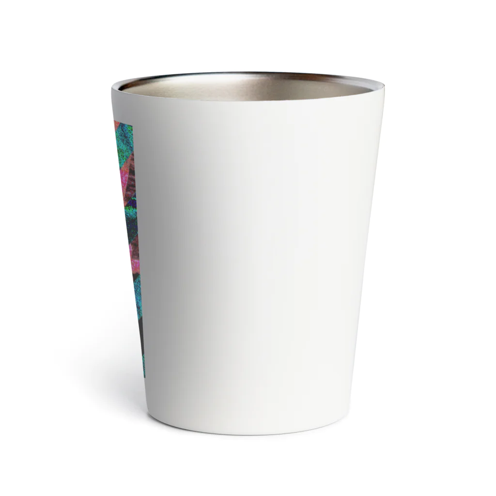 gpjt_753-dmのサイケ風 Thermo Tumbler