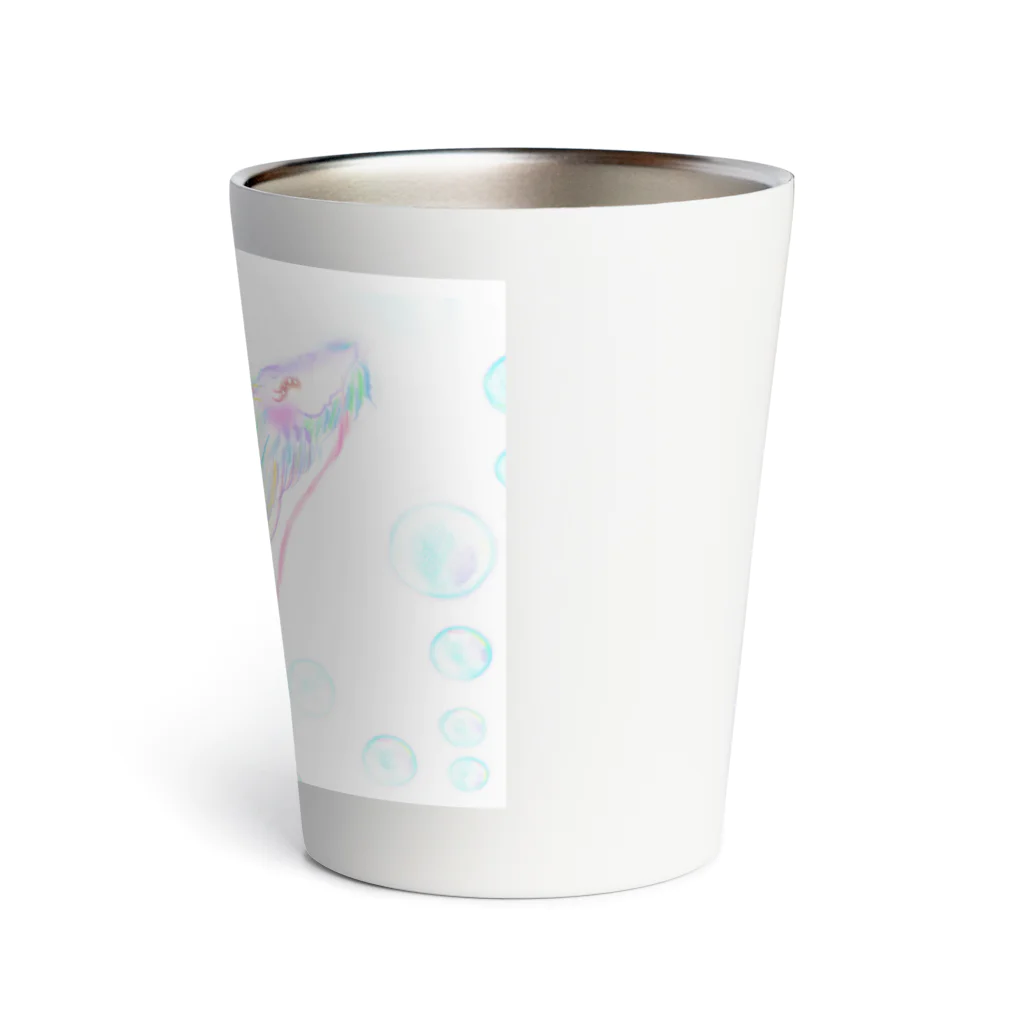 rie∞hishoの泳ぐ虹龍 Thermo Tumbler